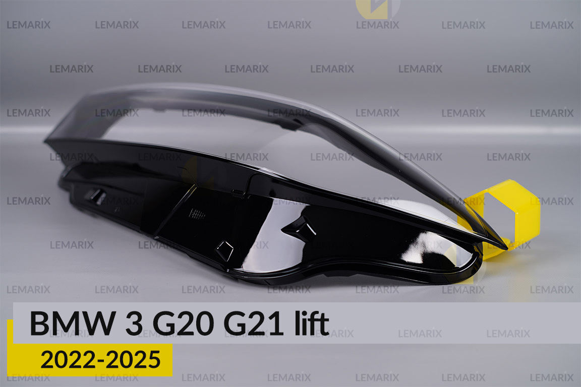 Скло фари BMW 3 G20 G21 (2022-2026) рест ліве