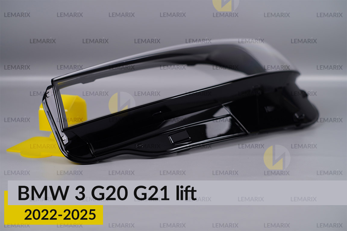Скло фари BMW 3 G20 G21 (2022-2026) рест ліве