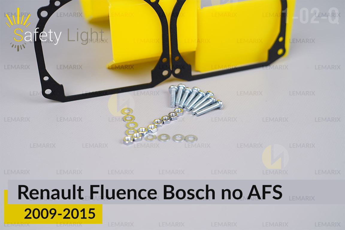 Перехідна рамка для Renault Fluence Bosch no AFS (2009-2015)