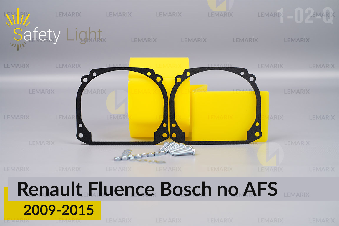 Перехідна рамка для Renault Fluence Bosch no AFS (2009-2015)