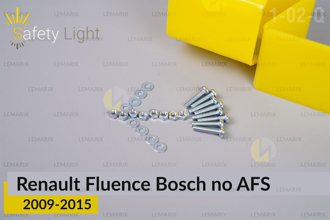 Переходная рамка для Renault Fluence Bosch no AFS (2009-2015)