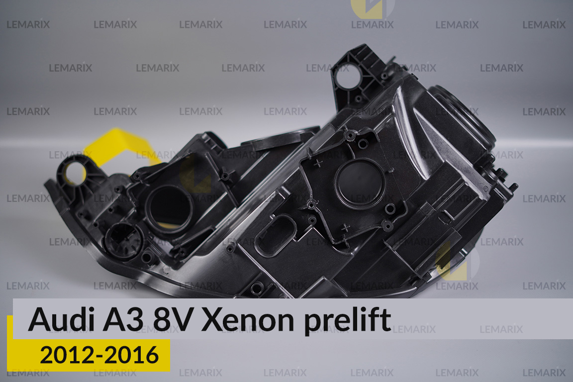 Корпус фари Audi A3 8V Xenon (2012-2016) дорест правий