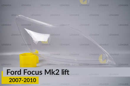 Стекло фары Ford Focus Mk2 (2007-2010) рест правое
