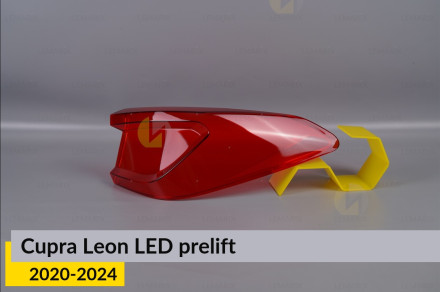 Стекло заднего фонаря внешнее в крыле Seat Leon 4 LED (2020-2024) дорест правое