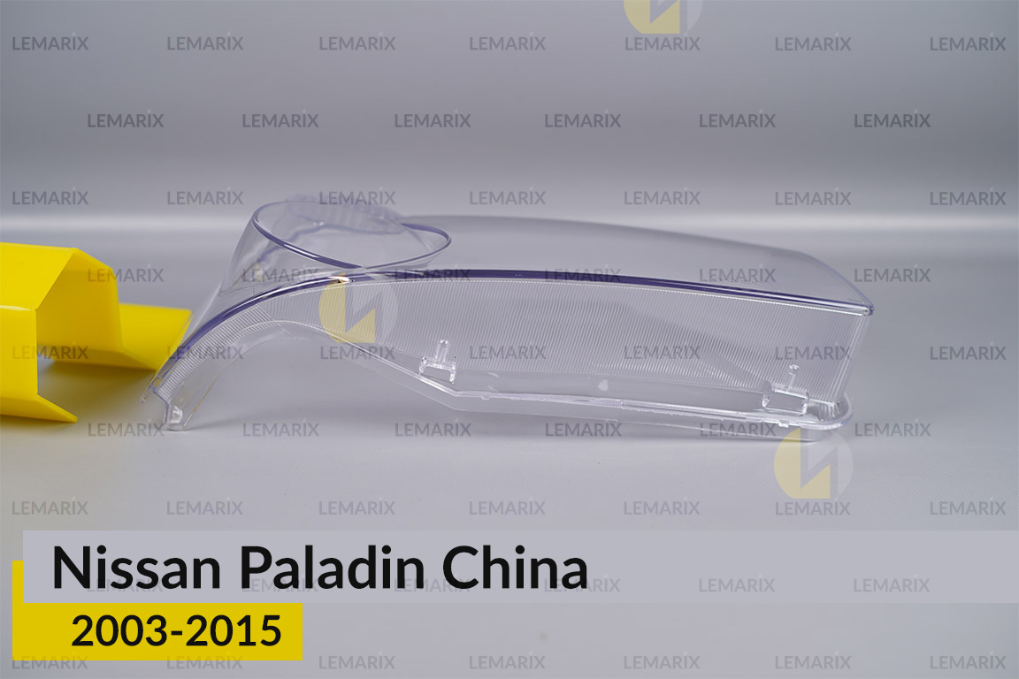Стекло фары Nissan Paladin China (2003-2015) правое