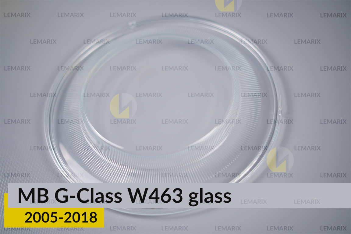 Стекло фары Mercedes-Benz G-Class W463 Glass (2005-2018) левое/правое