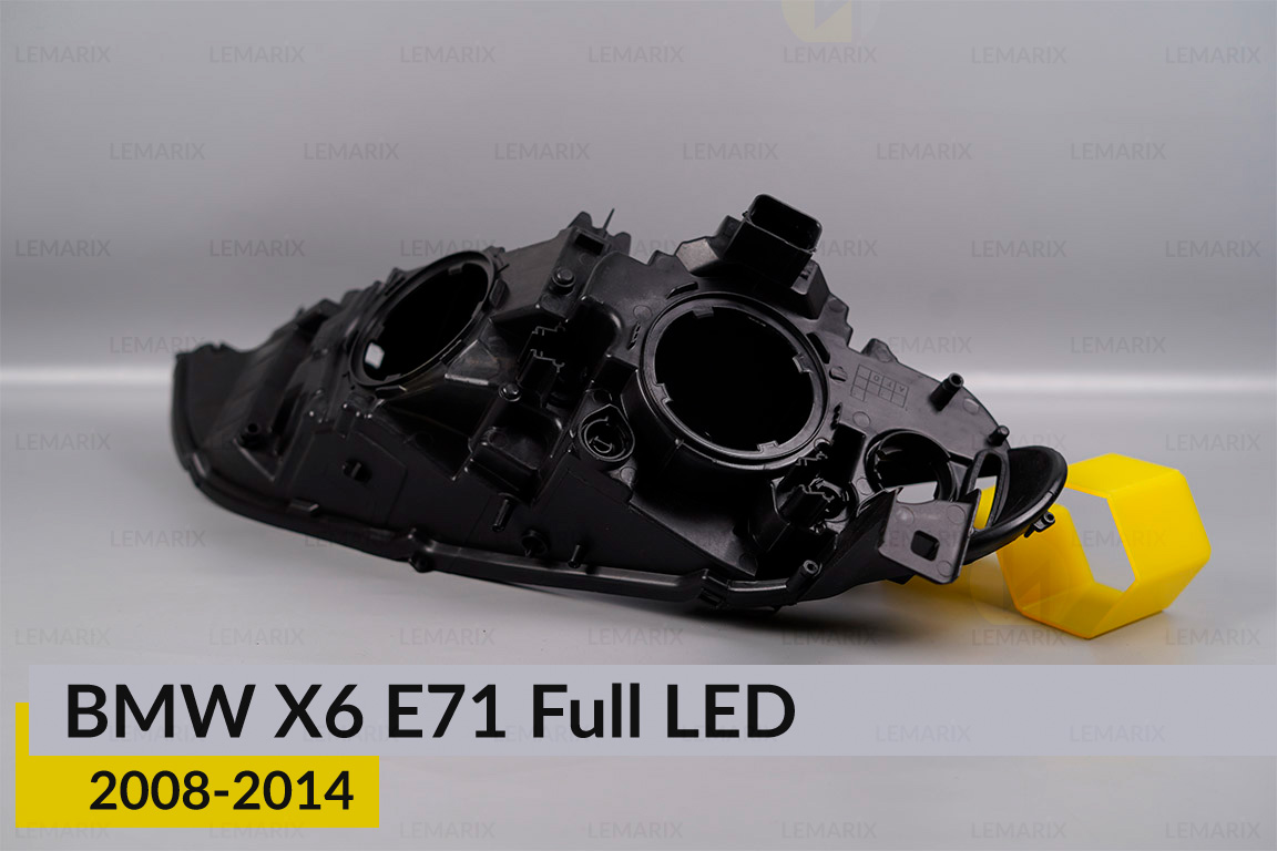 Корпус фары BMW X6 E71 Full LED (2008-2014) левый