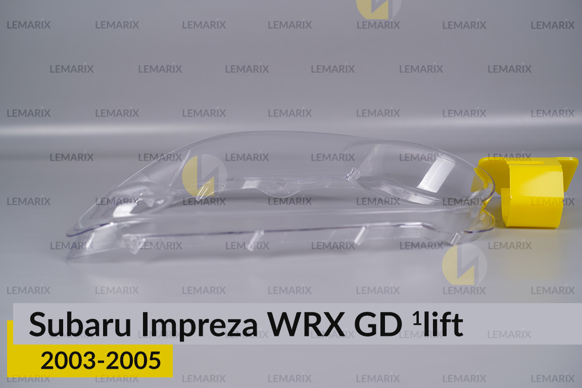 Стекло фары Subaru Impreza WRX GD (2003-2005) 1 рест левое