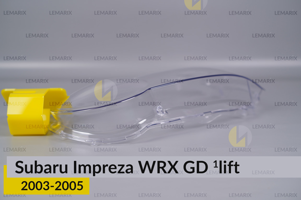 Стекло фары Subaru Impreza WRX GD (2003-2005) 1 рест левое