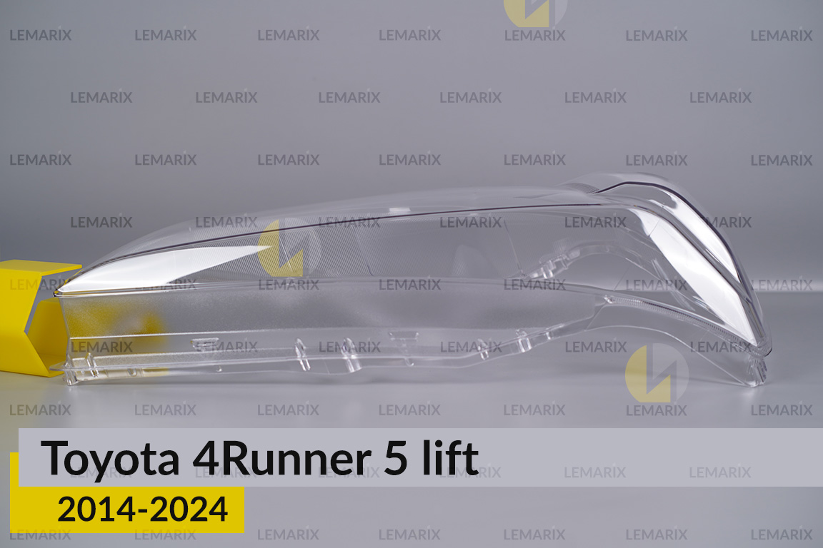 Скло фари Toyota 4Runner 5 (2014-2024) рест праве