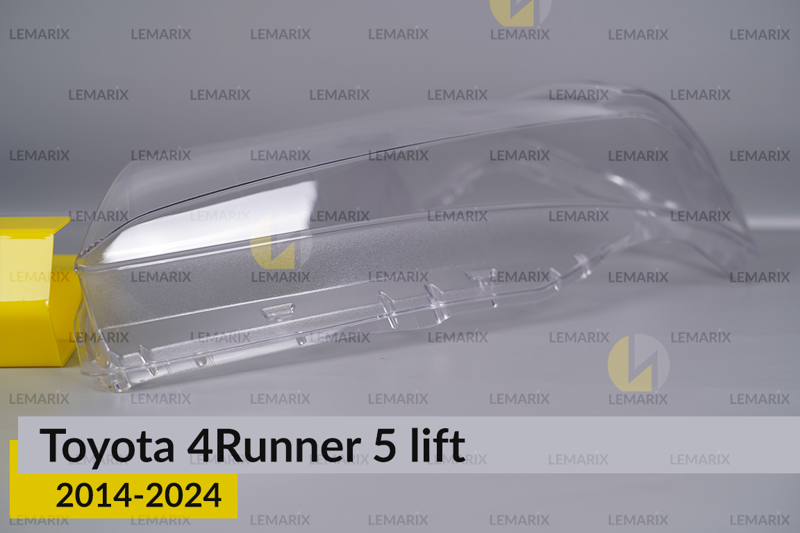 Скло фари Toyota 4Runner 5 (2014-2024) рест праве