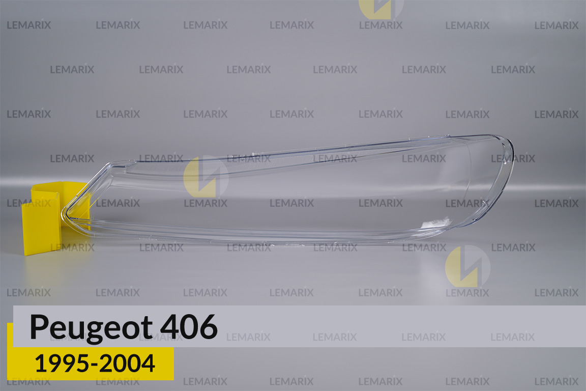 Стекло фары Peugeot 406 (1995-2004) правое