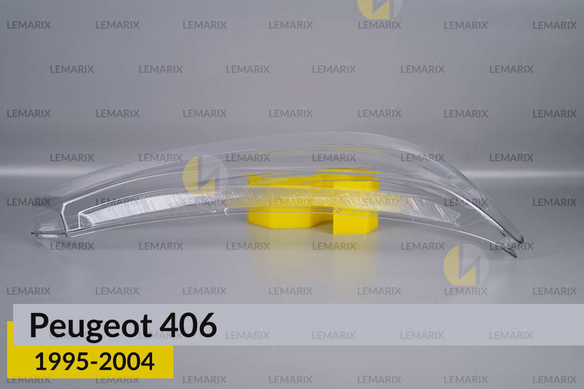 Стекло фары Peugeot 406 (1995-2004) правое