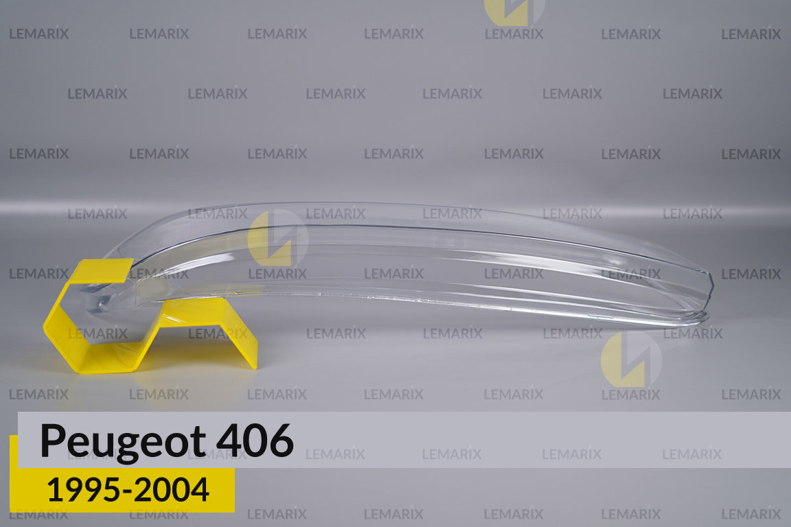 Стекло фары Peugeot 406 (1995-2004) правое
