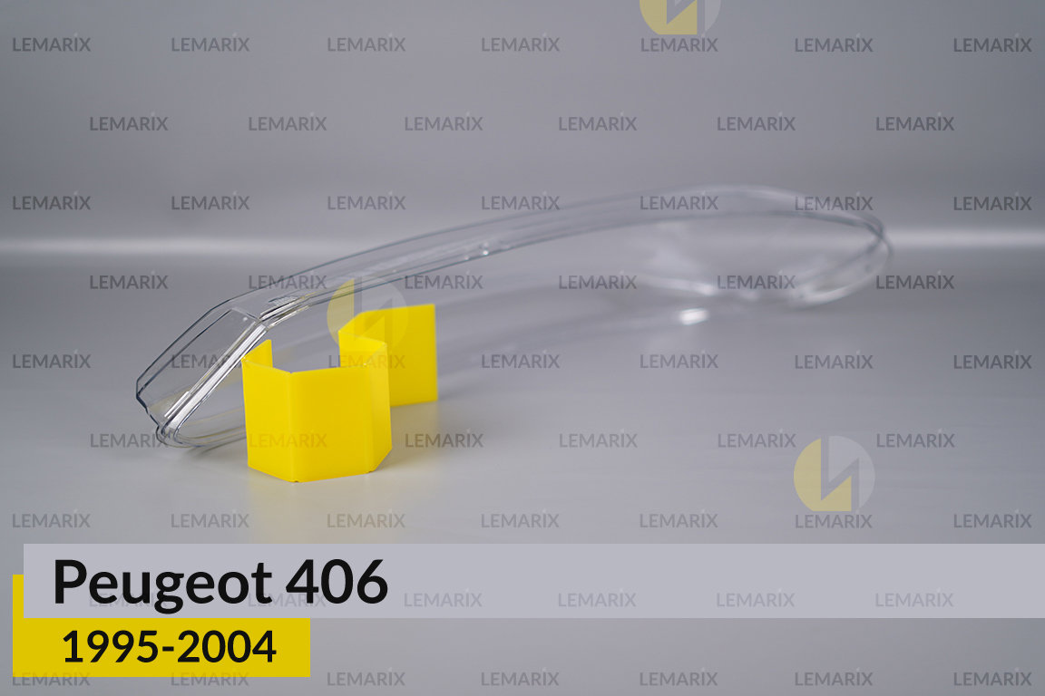 Стекло фары Peugeot 406 (1995-2004) правое