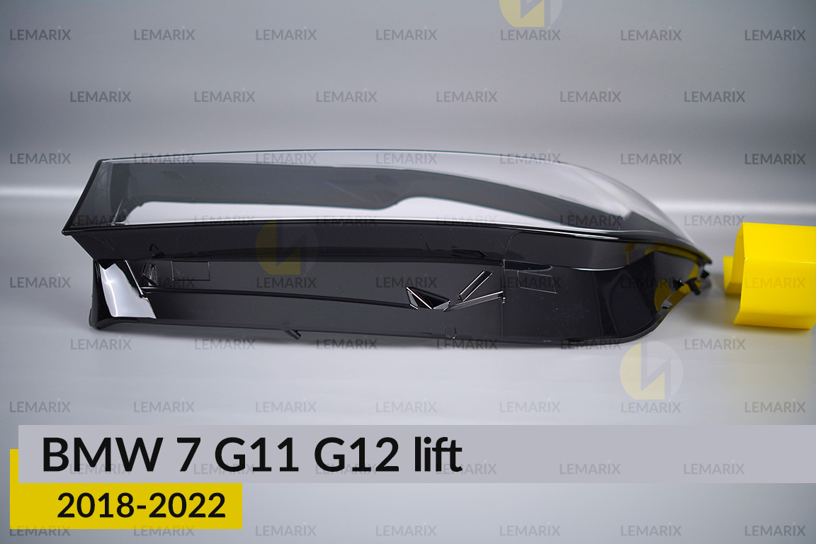 Скло фари BMW 7 G11 G12 (2019-2022) рест ліве