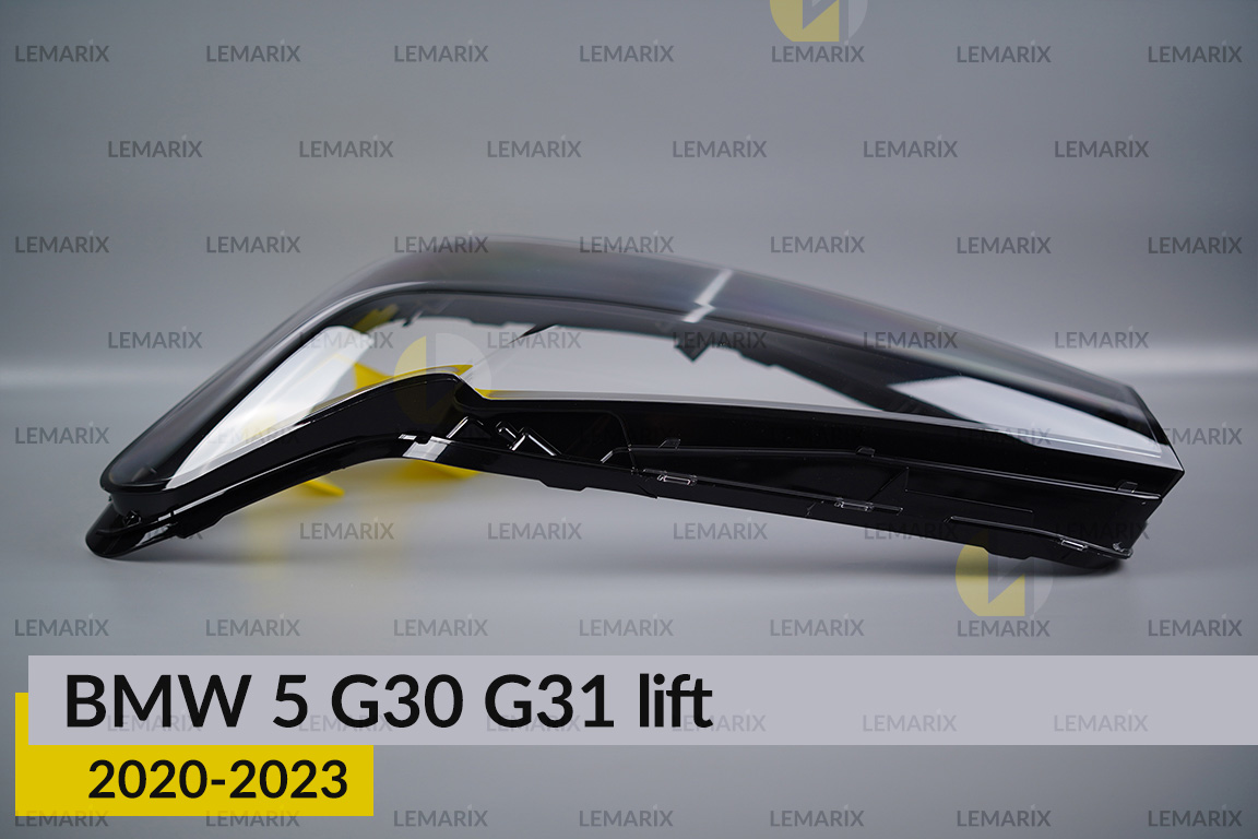 Скло фари BMW 5 G30 G31 (2020-2023) рест ліве