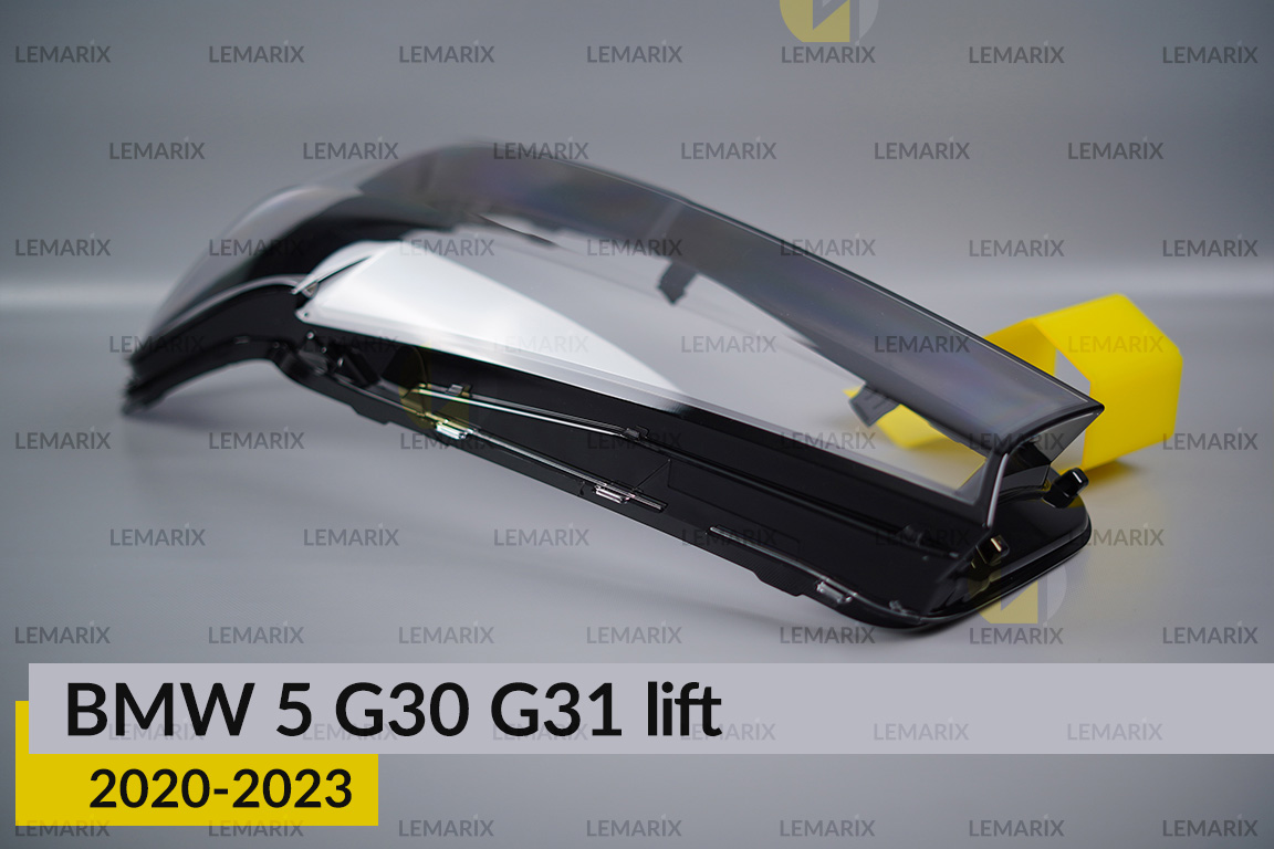 Скло фари BMW 5 G30 G31 (2020-2023) рест ліве