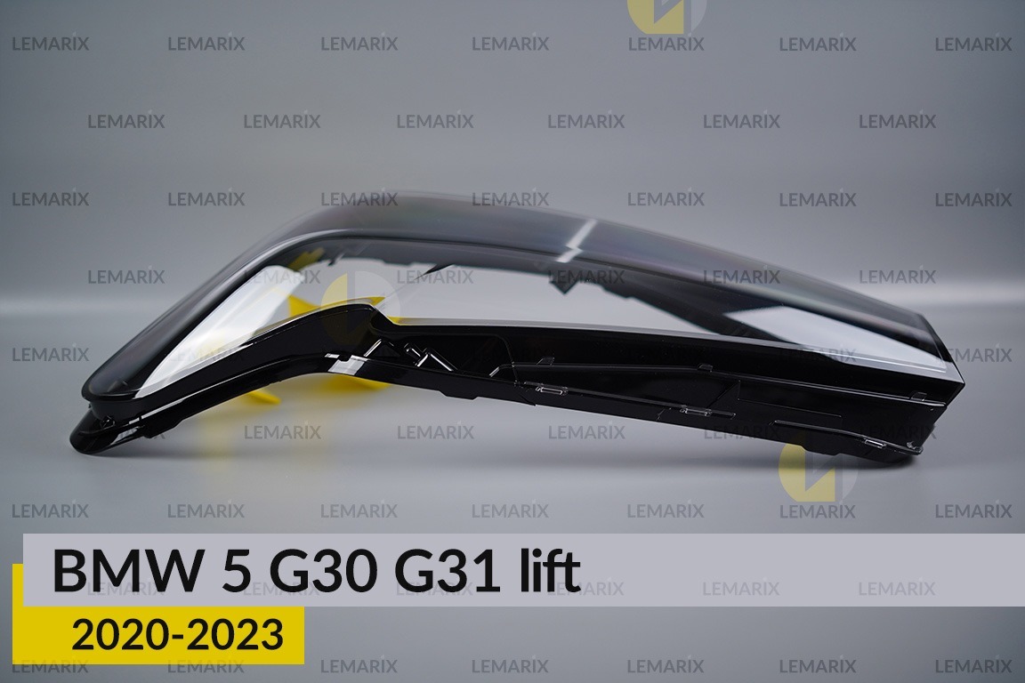 Скло фари BMW 5 G30 G31 (2020-2023) рест ліве