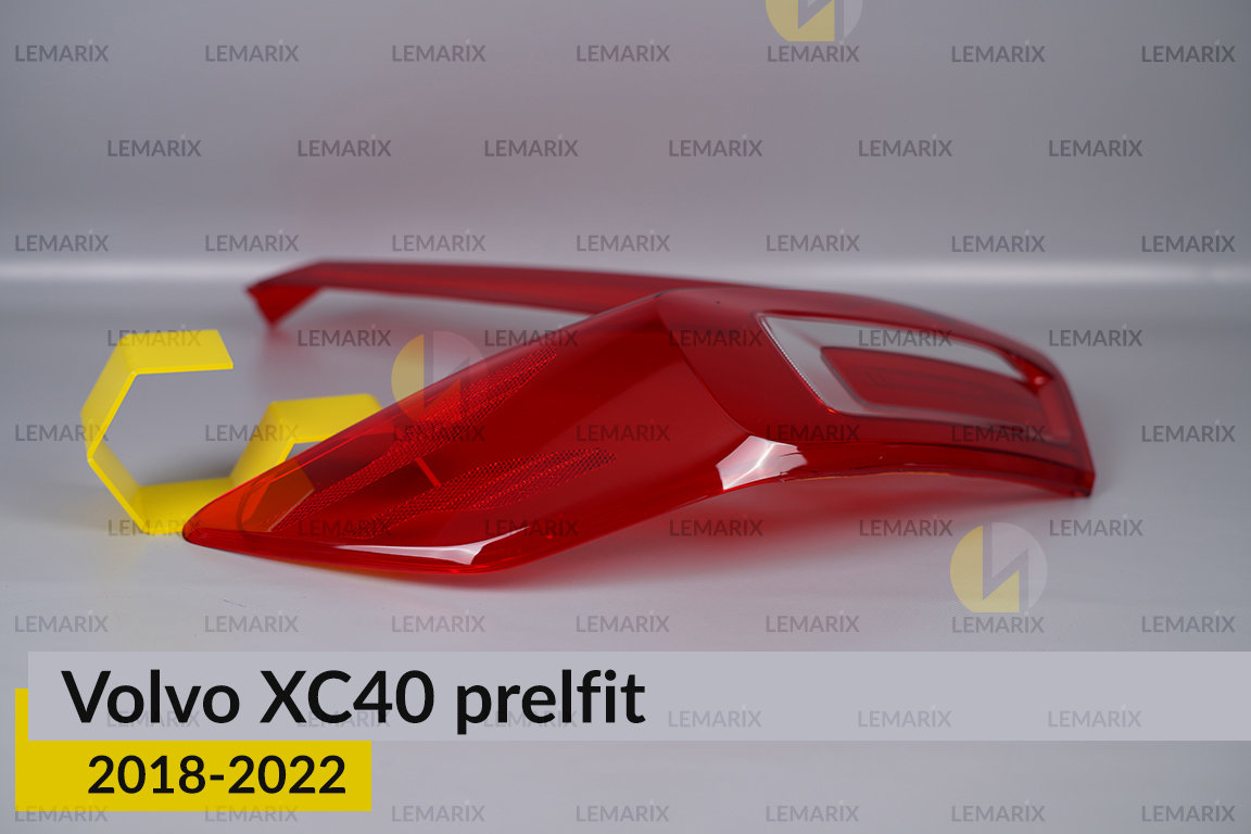 Скло заднього ліхтаря Volvo XC40 (2018-2022) дорест ліве