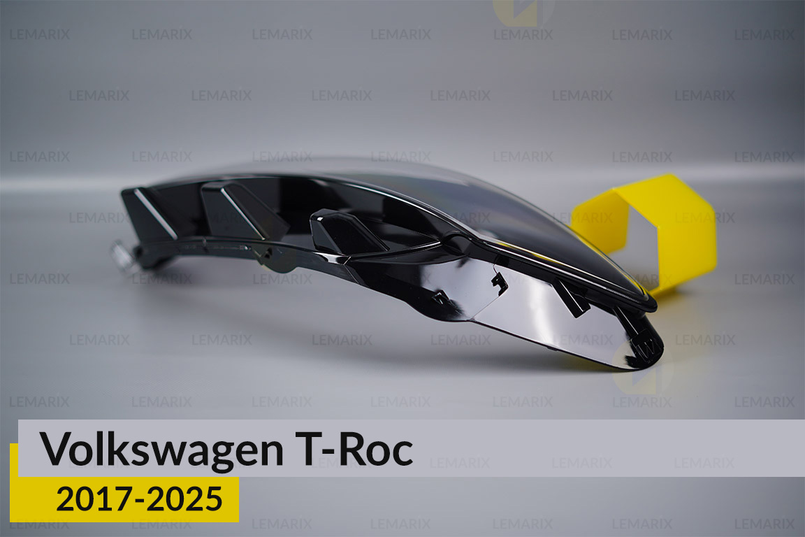 Скло фари VW Volkswagen T-Roc Full LED (2017-2025) дорест ліве
