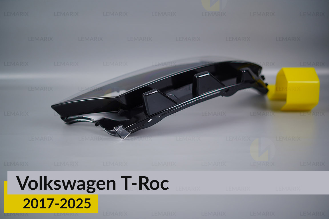 Скло фари VW Volkswagen T-Roc Full LED (2017-2025) дорест ліве