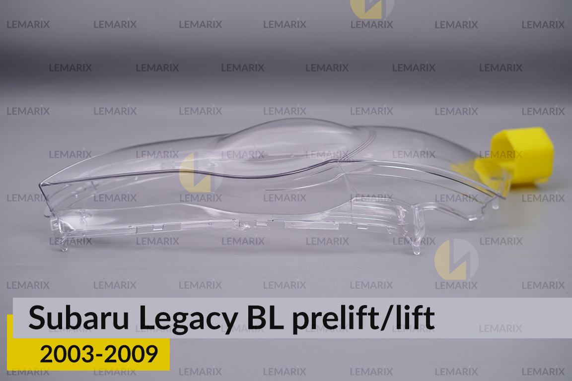 Стекло фары Subaru Legacy BL (2006-2009) рест левое