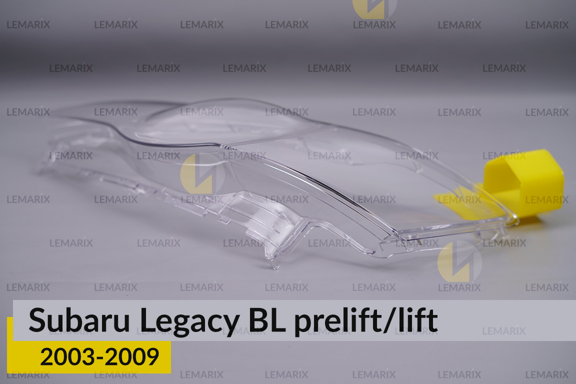Стекло фары Subaru Legacy BL (2006-2009) рест левое