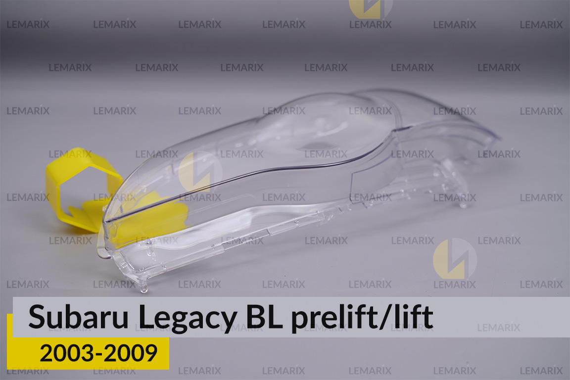 Стекло фары Subaru Legacy BL (2006-2009) рест левое