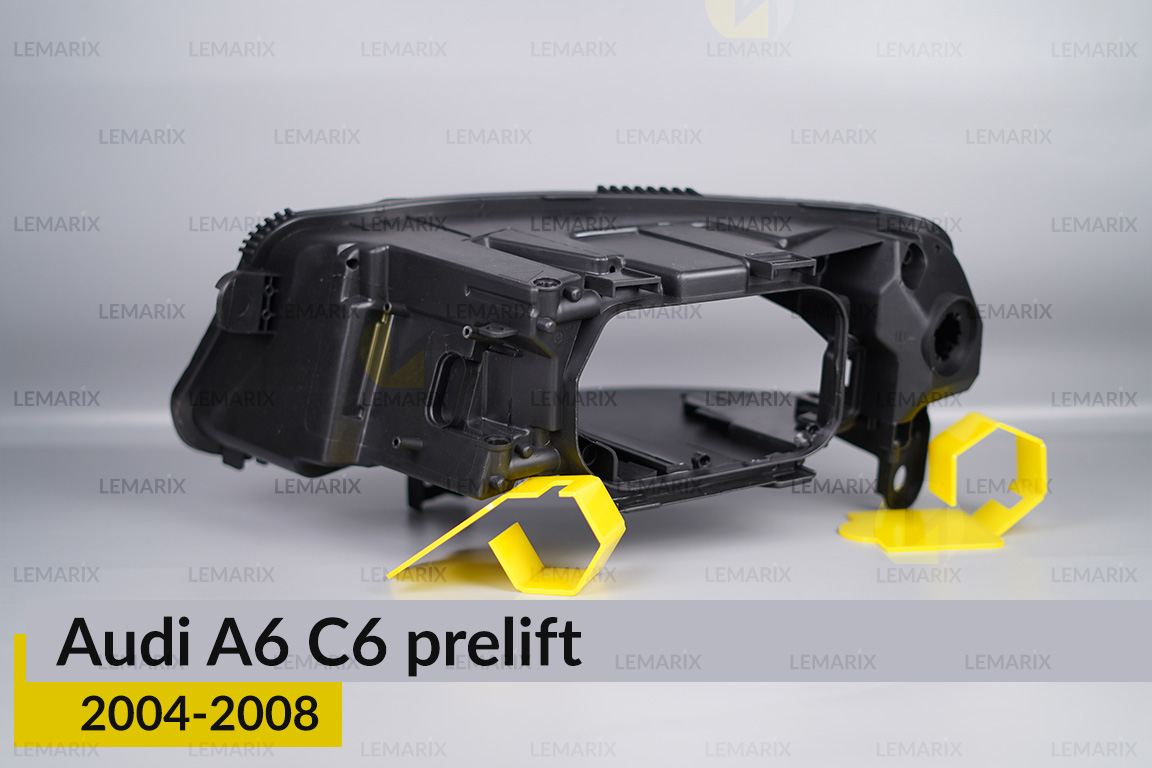 Корпус фары Audi A6 C6 (2004-2008) дорест правый