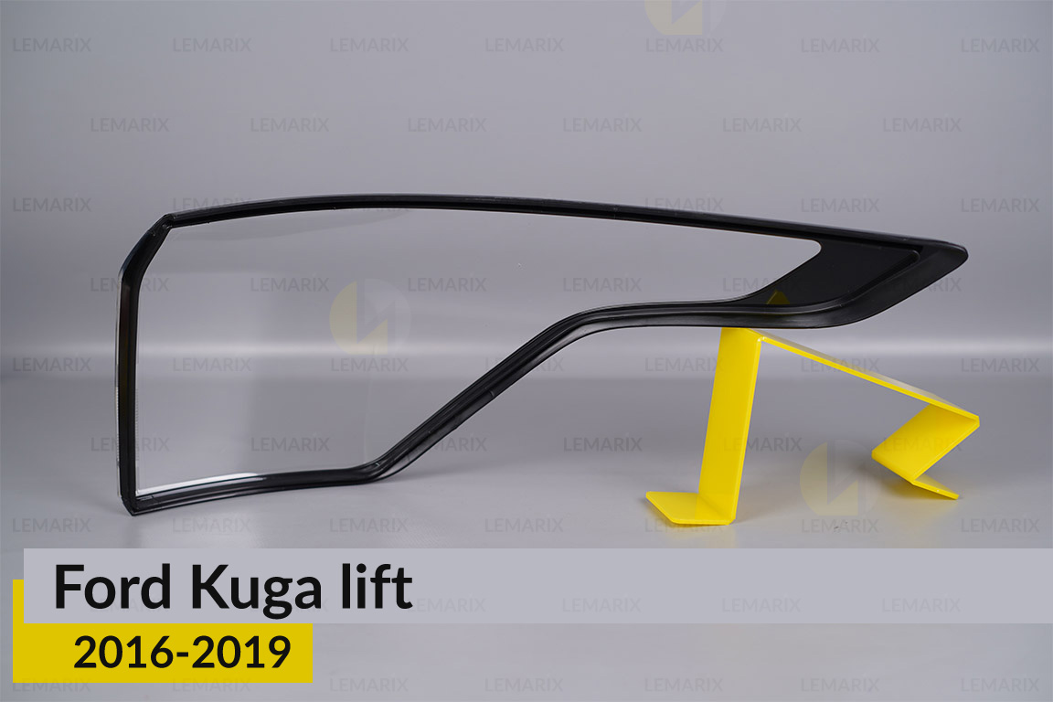 Скло заднього ліхтаря зовнішнє в крилі Ford Kuga (2016-2019) рест ліве