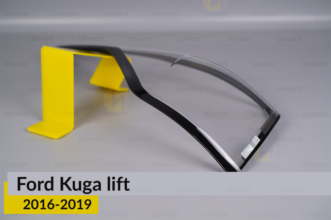 Скло заднього ліхтаря зовнішнє в крилі Ford Kuga (2016-2019) рест ліве