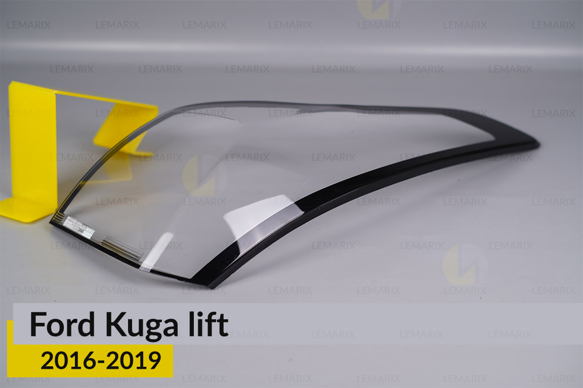 Скло заднього ліхтаря зовнішнє в крилі Ford Kuga (2016-2019) рест ліве