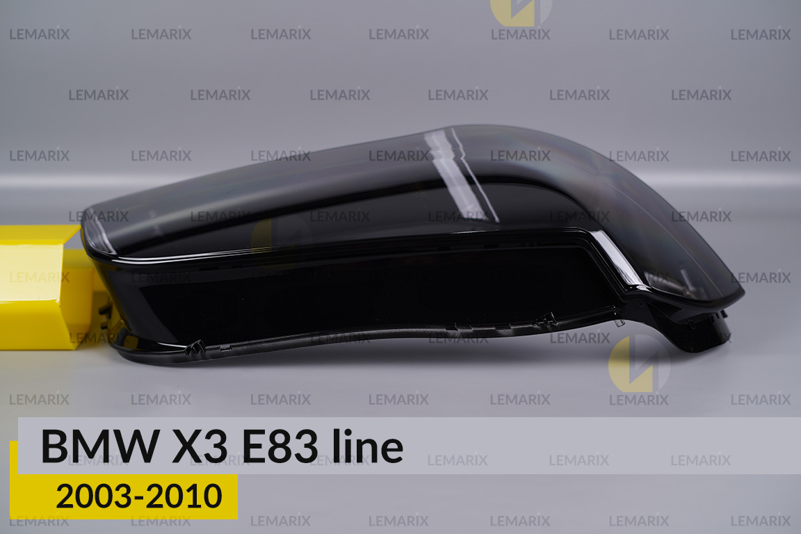 Скло фари BMW X3 E83 (2003-2010) полоска праве