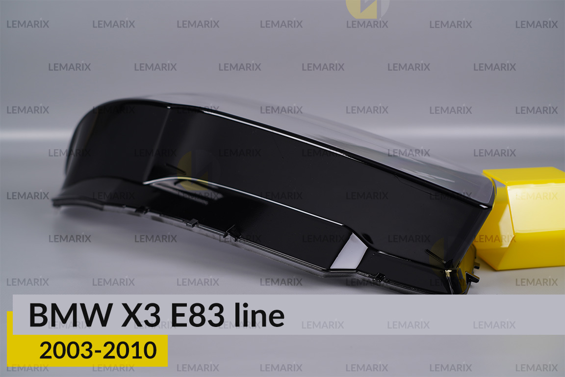 Скло фари BMW X3 E83 (2003-2010) полоска праве