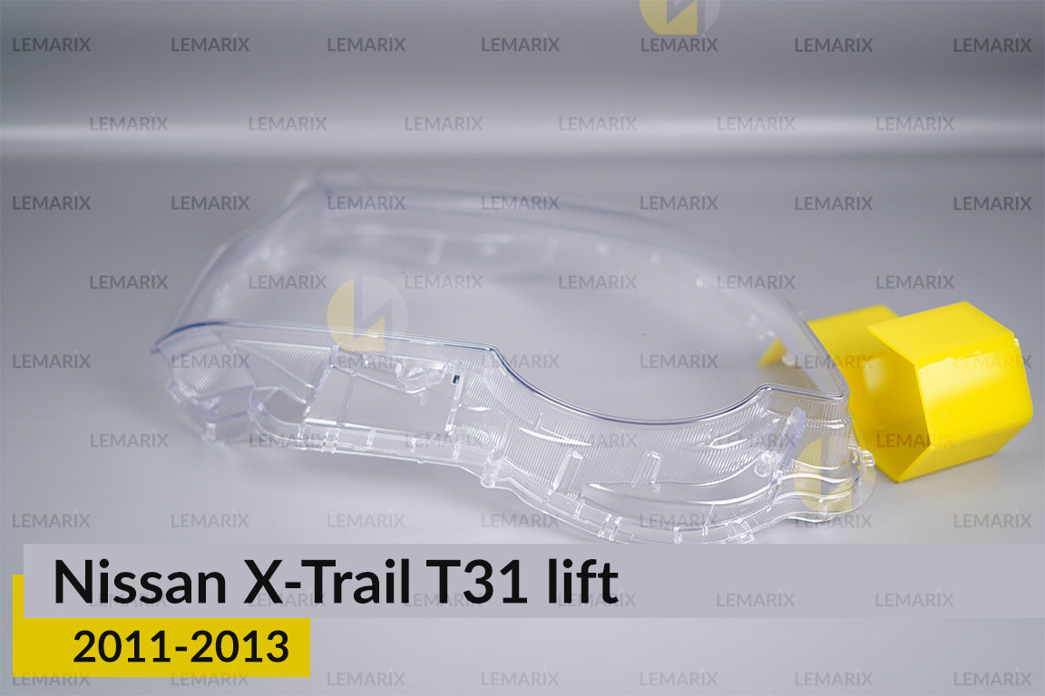 Скло фари Nissan X-Trail T31 (2011-2013) рест праве