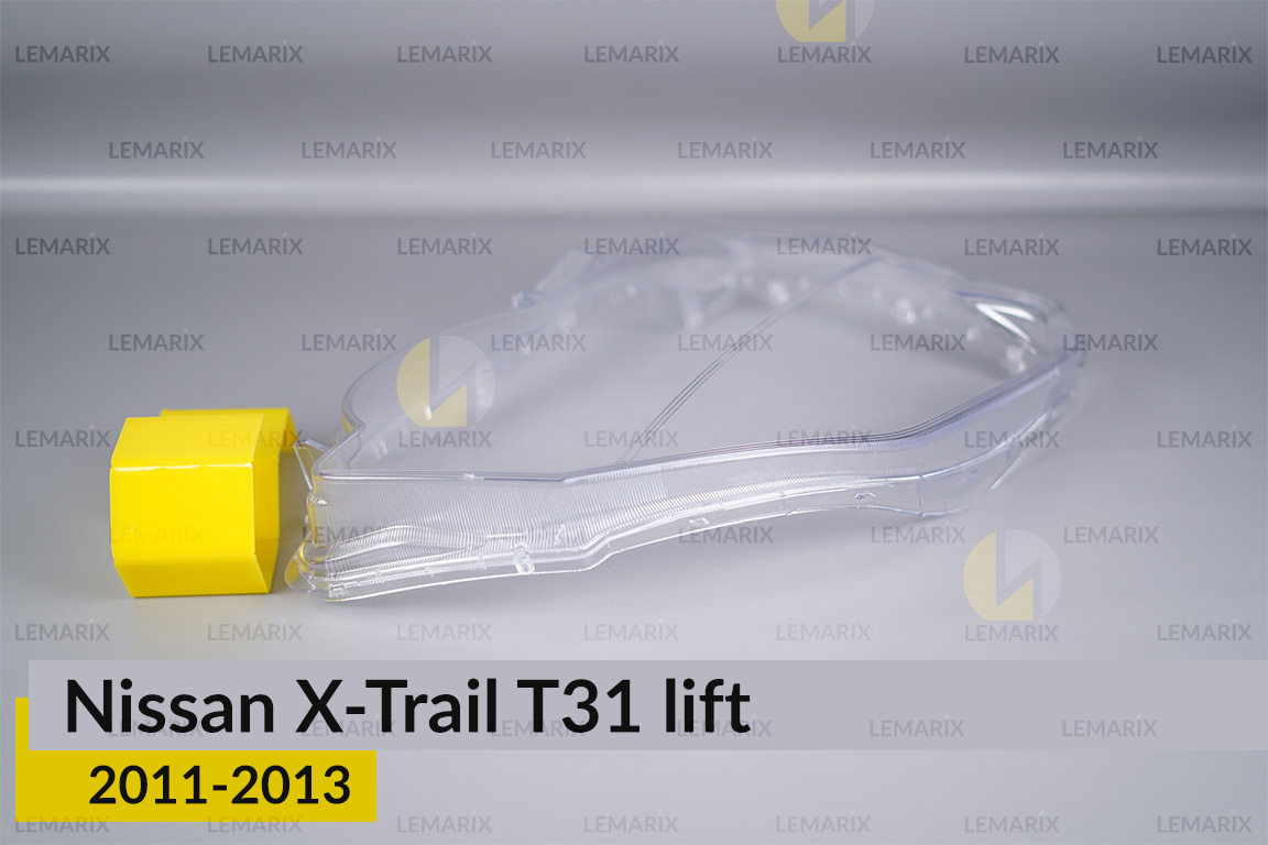 Скло фари Nissan X-Trail T31 (2011-2013) рест праве