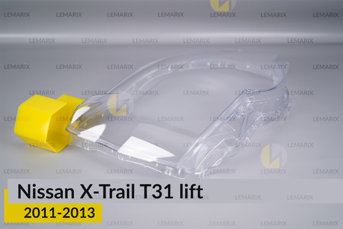 Скло фари Nissan X-Trail T31 (2011-2013) рест праве