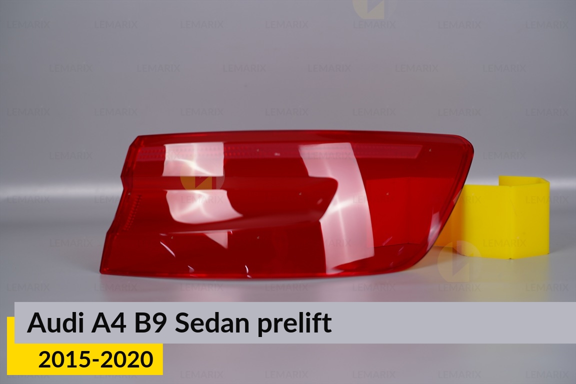 Скло заднього ліхтаря зовнішнє в крилі Audi A4 B9 Sedan (2015-2020) дорест праве