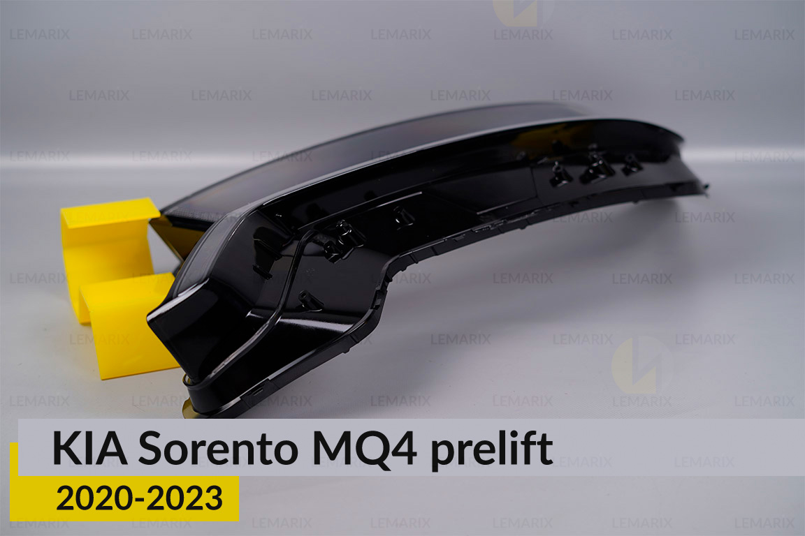 Стекло фары KIA Sorento MQ4 USA (2020-2023) дорест левое