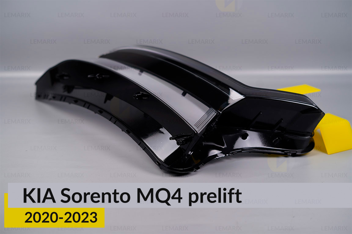 Стекло фары KIA Sorento MQ4 USA (2020-2023) дорест левое