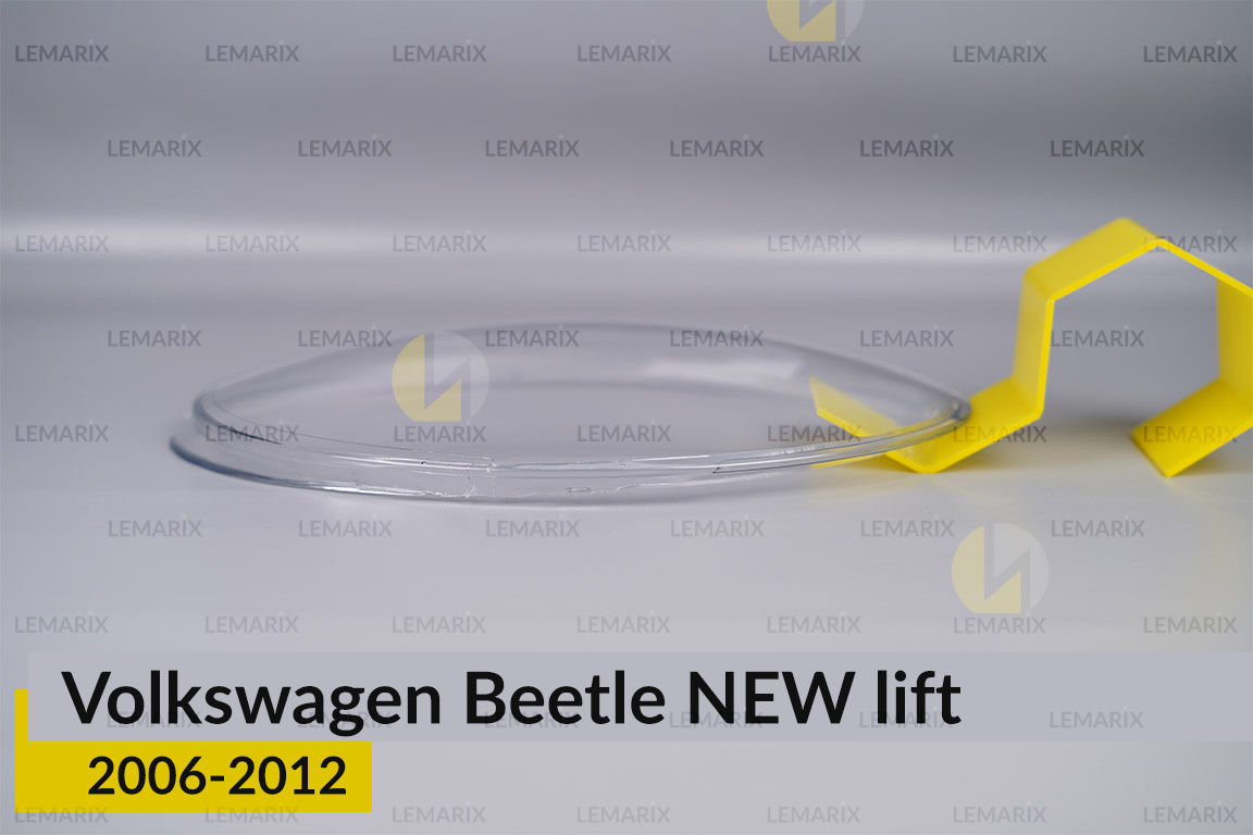 Скло фари VW Volkswagen Beetle NEW (2006-2012) рест праве