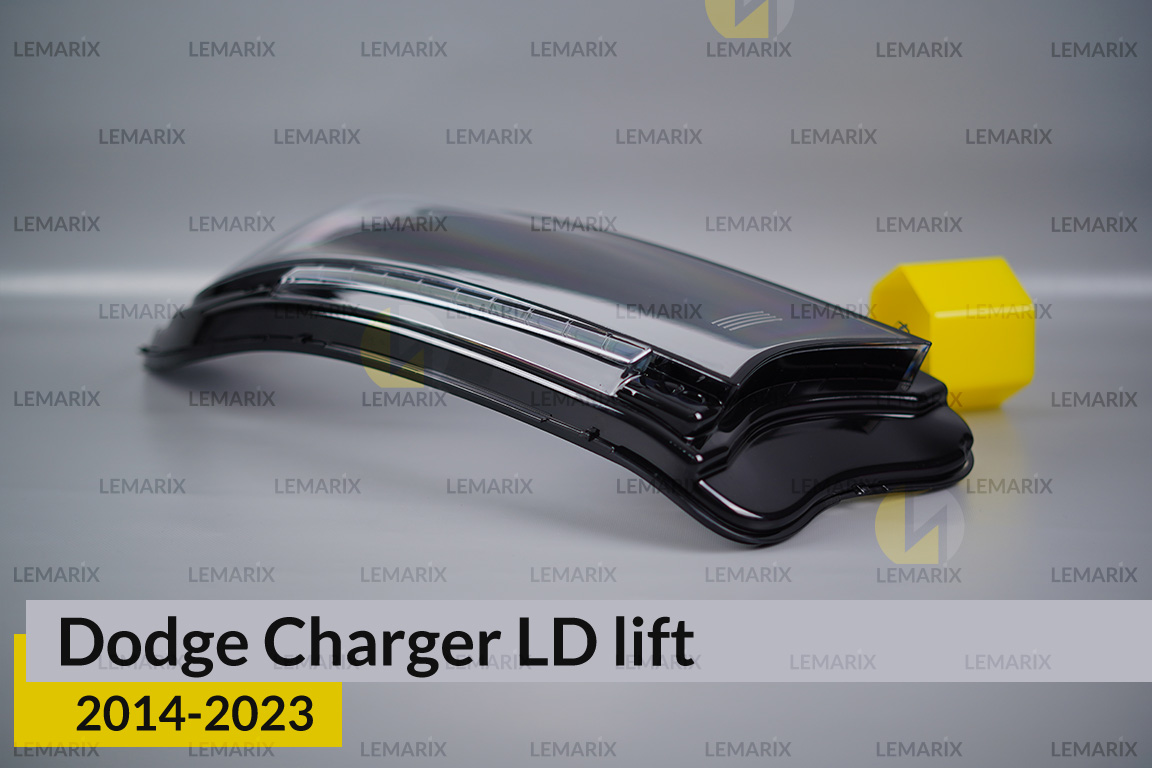 Стекло фары Dodge Charger LD (2014-2023) рест левое