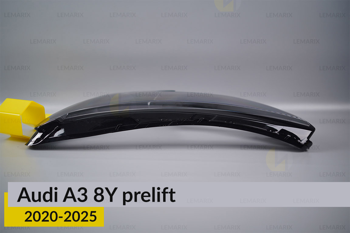 Скло фари Audi A3 8Y (2020-2026) дорест ліве