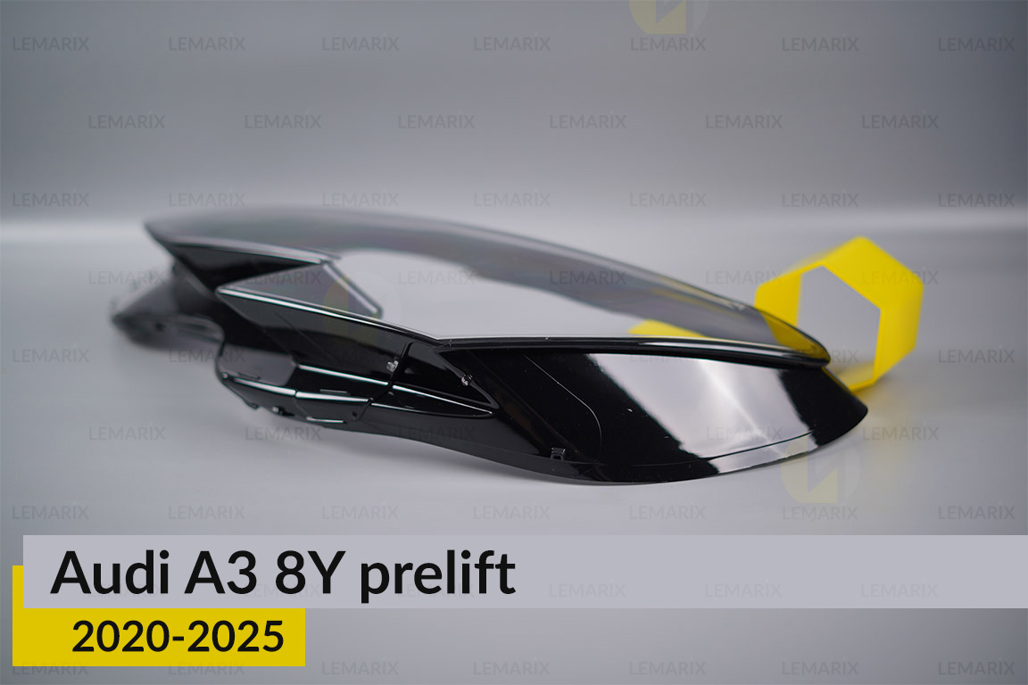 Скло фари Audi A3 8Y (2020-2026) дорест ліве