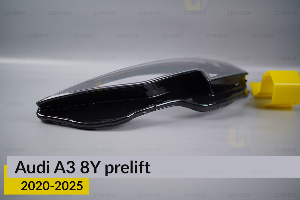 Скло фари Audi A3 8Y (2020-2026) дорест ліве