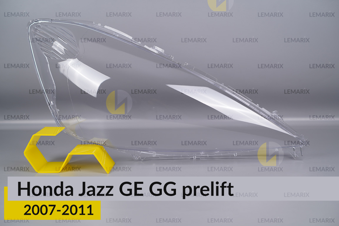 Стекло фары Honda Jazz GE GG (2007-2011) дорест правое