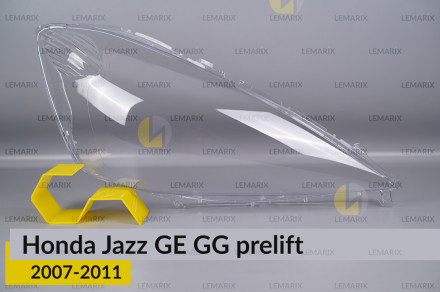 Скло фари Honda Jazz GE GG (2007-2011) дорест праве
