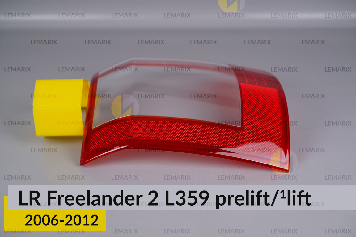 Стекло заднего фонаря Land Rover Freelander 2 L359 (2006-2012) дорест/1 рест левое