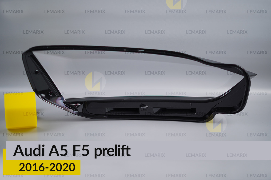 Скло фари Audi A5 F5 (2016-2020) дорест ліве